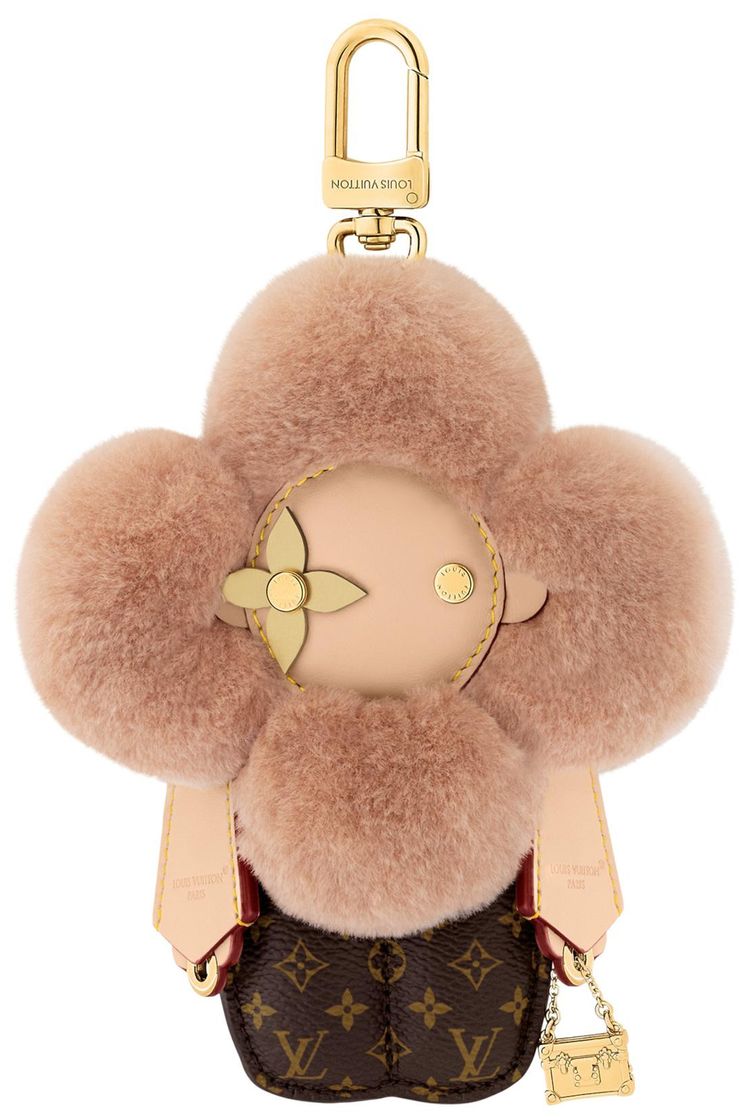 Louis Vuitton Vivienne Fashionista Bag Charm Brown