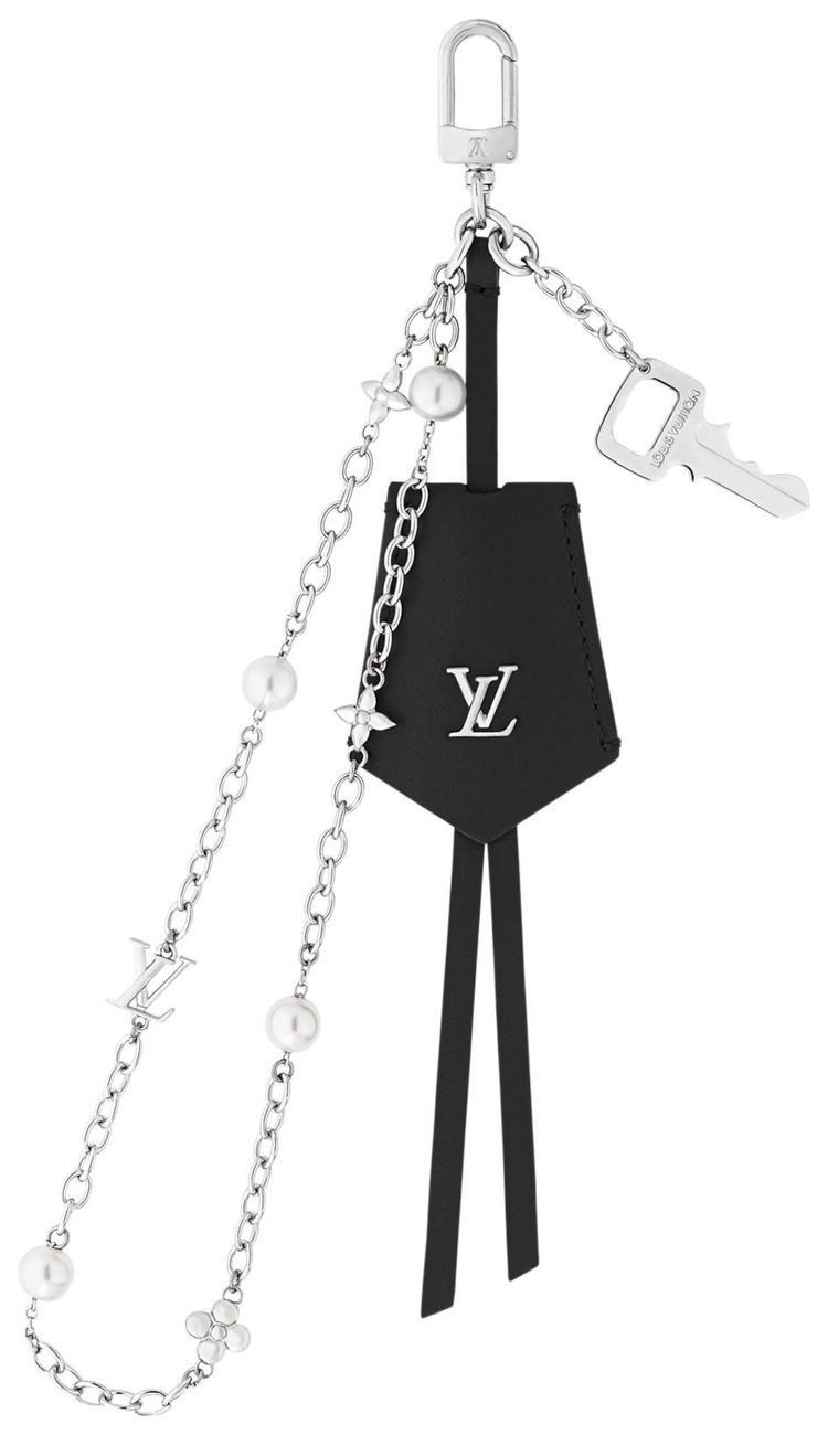 Louis Vuitton Midnight Pearls Stacking Bag Charms Black