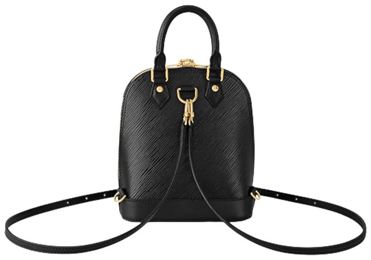 Louis Vuitton Alma Backpack Black Epi Leather