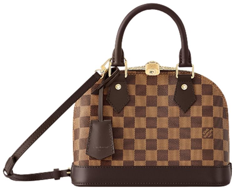 Louis Vuitton Alma BB Brown Damier Ebene Canvas