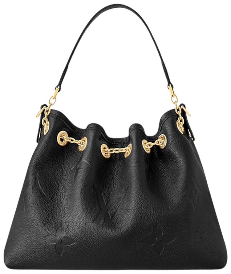 Louis Vuitton LV Bundle Black Monogram Embossed Empreinte Cowhide Leather