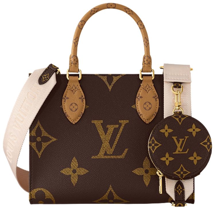 Louis Vuitton Onthego PM Brown Monogram Reverse Canvas