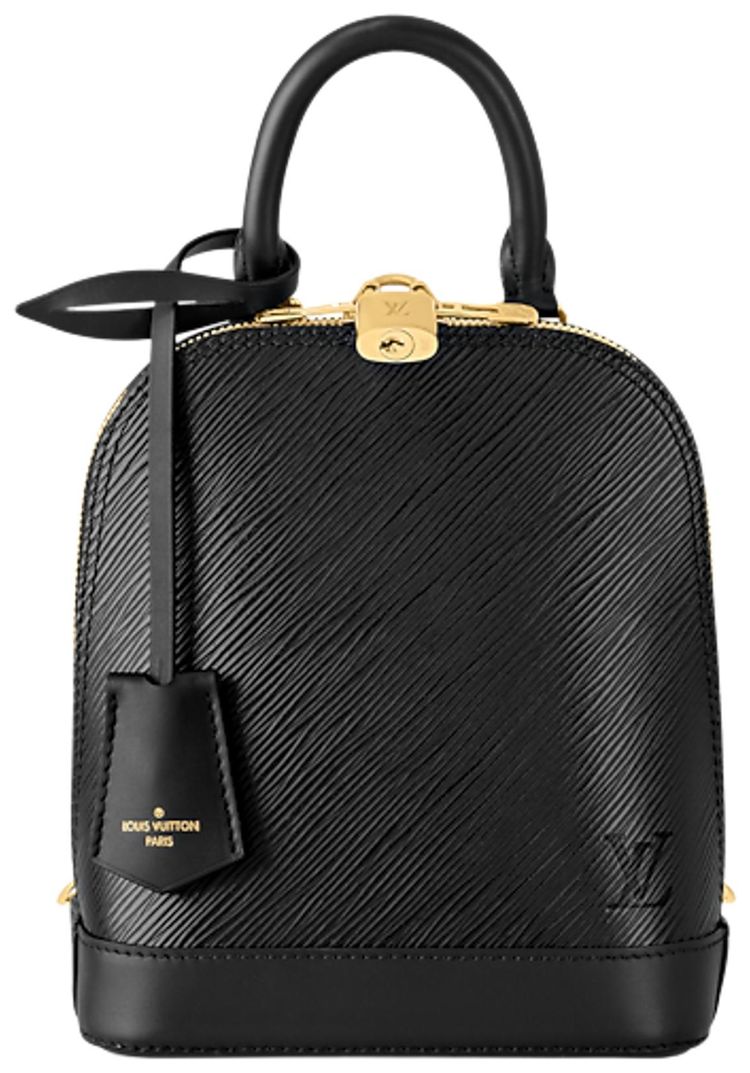 Louis Vuitton Alma Backpack Black Epi Leather