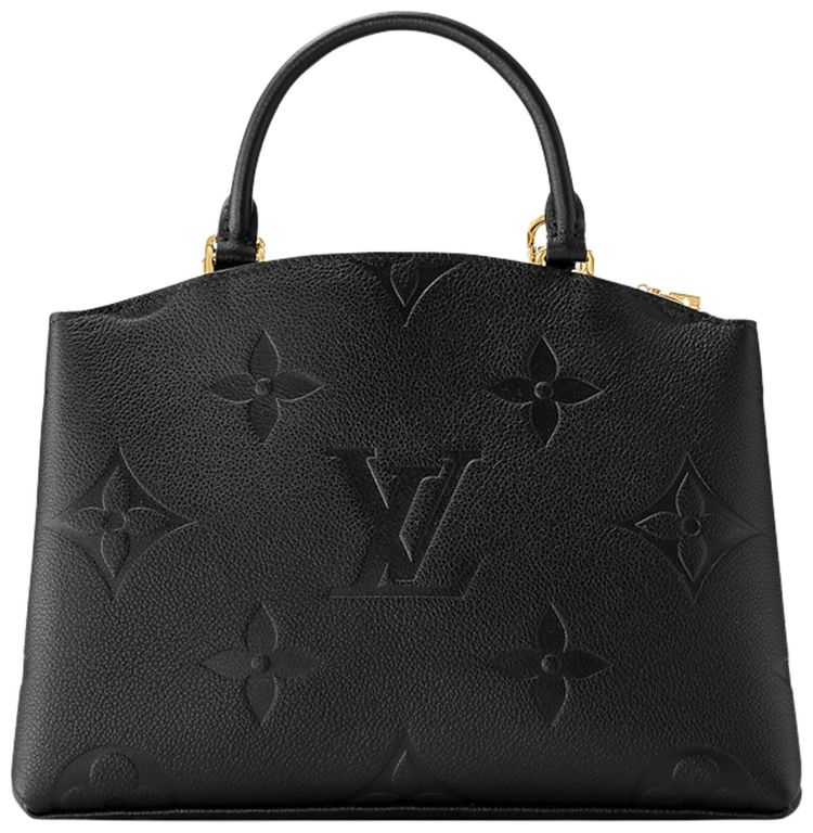 Louis Vuitton Petit Palais Black Monogram Embossed Empreinte Cowhide Leather