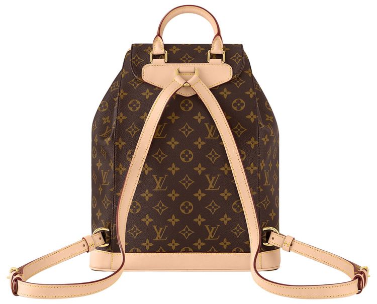 Louis Vuitton Montsouris MM Brown Monogram Canvas