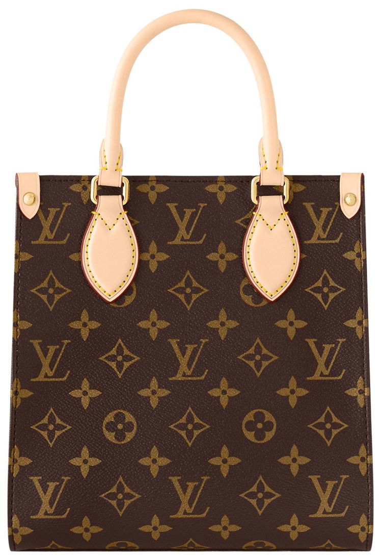 Louis Vuitton Sac Plat Bb Brown Monogram Canvas