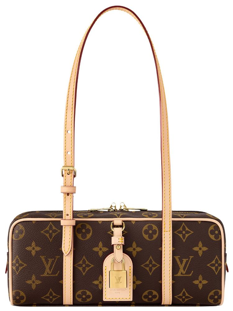 Louis Vuitton Hang On Brown Monogram Canvas