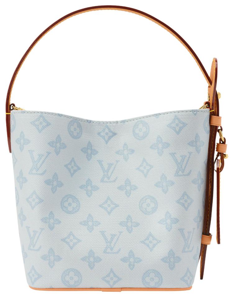 Louis Vuitton All In BB Monogram Origine Bleu Courrier Canvas