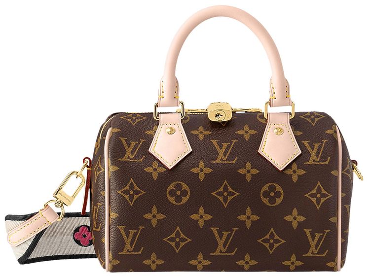 Louis Vuitton Speedy BandoulieRe 20 Brown Monogram Canvas