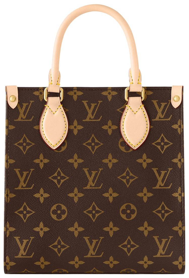 Louis Vuitton Sac Plat Bb Brown Monogram Canvas