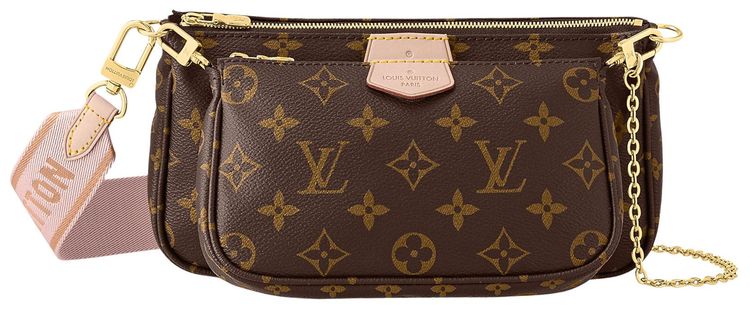 Louis Vuitton Multi Pochette Accessoires Brown Monogram Canvas