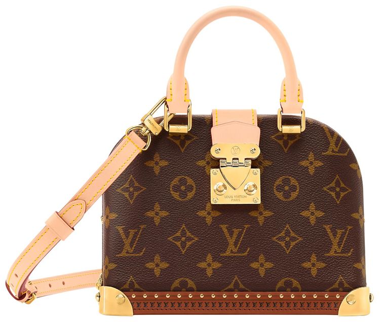 Louis Vuitton Alma Trunk 20 Brown Monogram Canvas