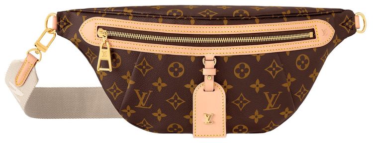 Louis Vuitton High Rise Brown Monogram Canvas