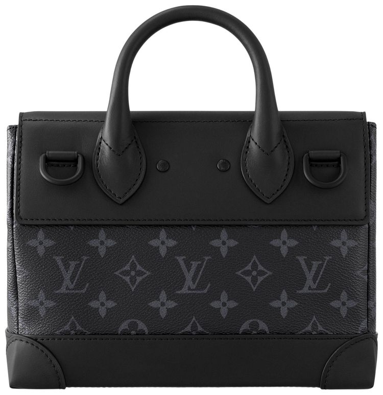 Louis Vuitton Steamer PM Black Monogram Eclipse Canvas