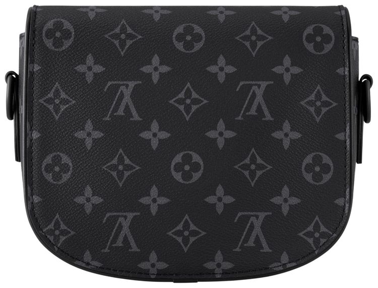 Louis Vuitton Montsouris Messenger PM Black Monogram Eclipse Canvas