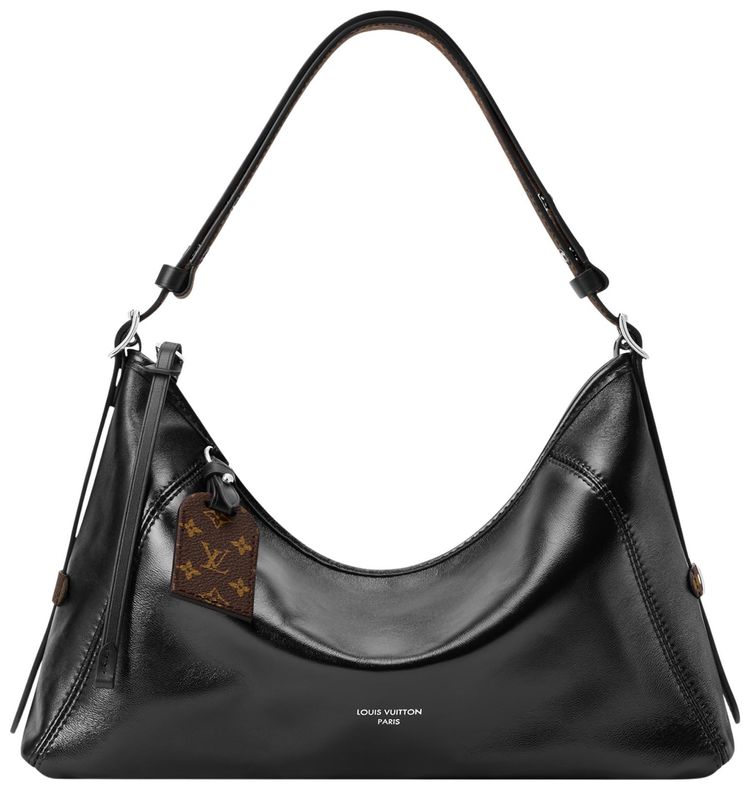 Louis Vuitton Carryall East West Black Lamb Leather