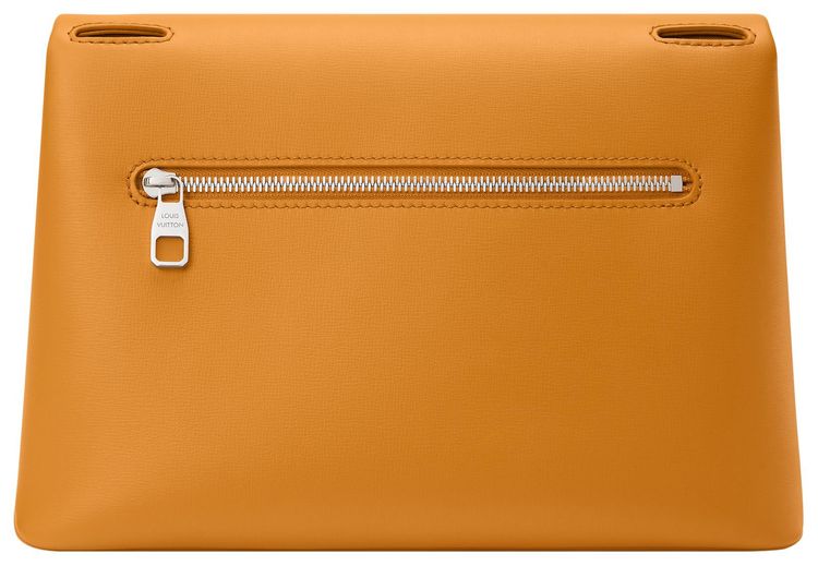 Louis Vuitton Take Out Messenger Saffron Yellow Cowhide Leather