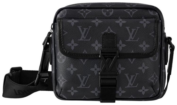 Louis Vuitton Gateaway Messenger Black Monogram Eclipse Canvas