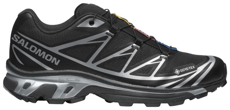 Salomon XT 6 GORE TEX Black Footwear Silver