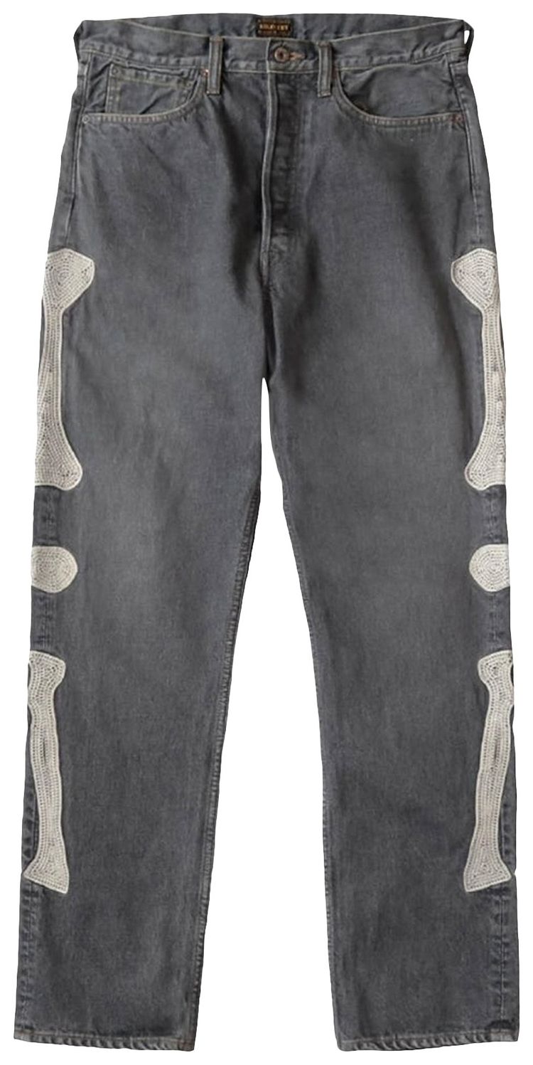 Kapital Denim Mexican Tuxedo 5P Okagilly Black