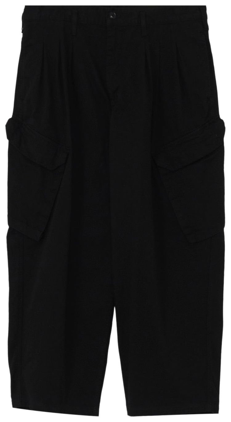Yohji Yamamoto 12 Tucks Work Pants Black