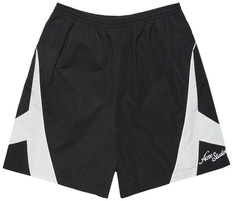 Acne Studios Casual Technical Shorts Black