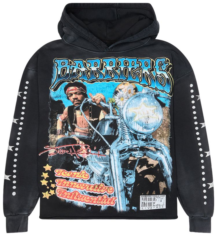 Barriers Ezy Ryder Hoodie Black