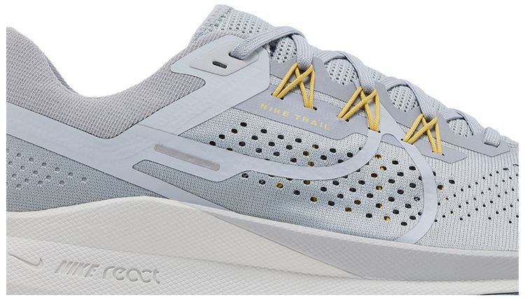 Nike React Pegasus Trail 4 Wolf Grey Saturn Gold