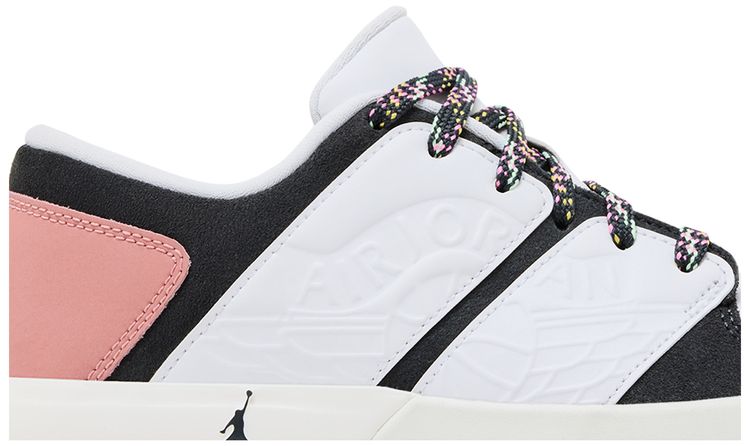Air Jordan Nu Retro 1 Low GS White Red Stardust