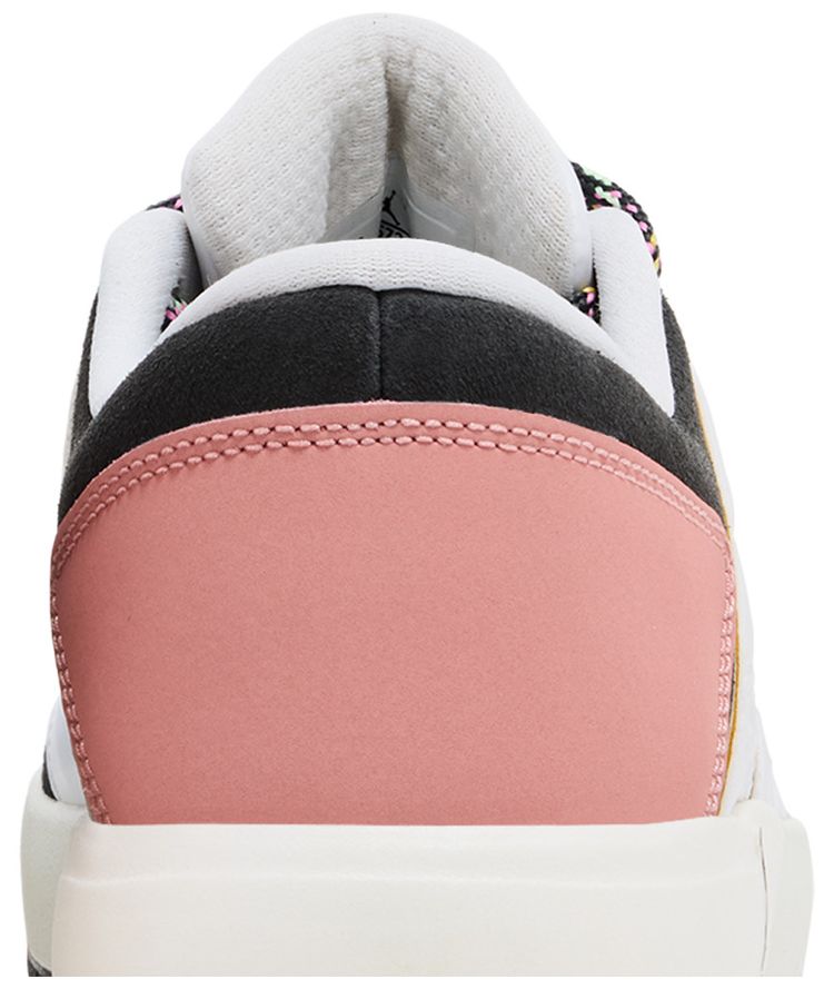 Air Jordan Nu Retro 1 Low GS White Red Stardust