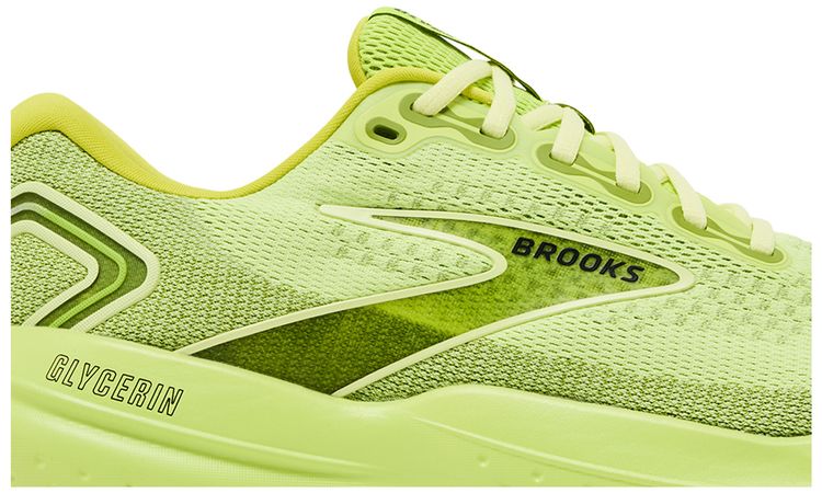 Brooks Glycerin 21 Lovebird Pale Yellow Lime
