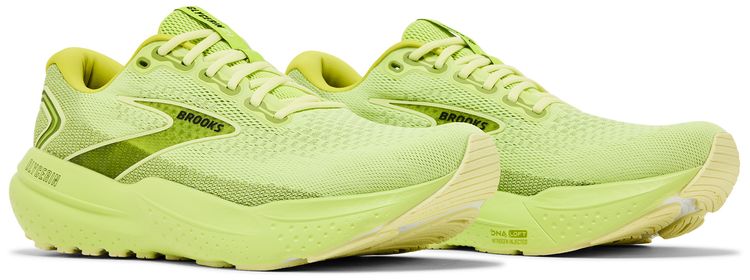 Brooks Glycerin 21 Lovebird Pale Yellow Lime