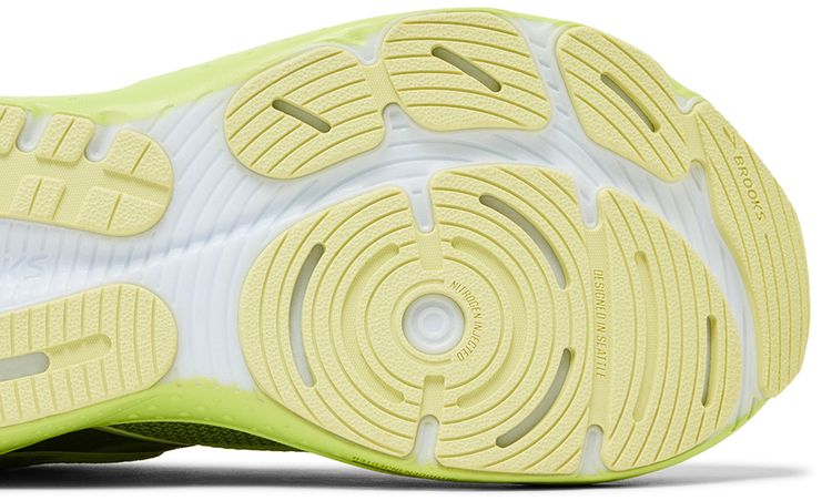 Brooks Glycerin 21 Lovebird Pale Yellow Lime