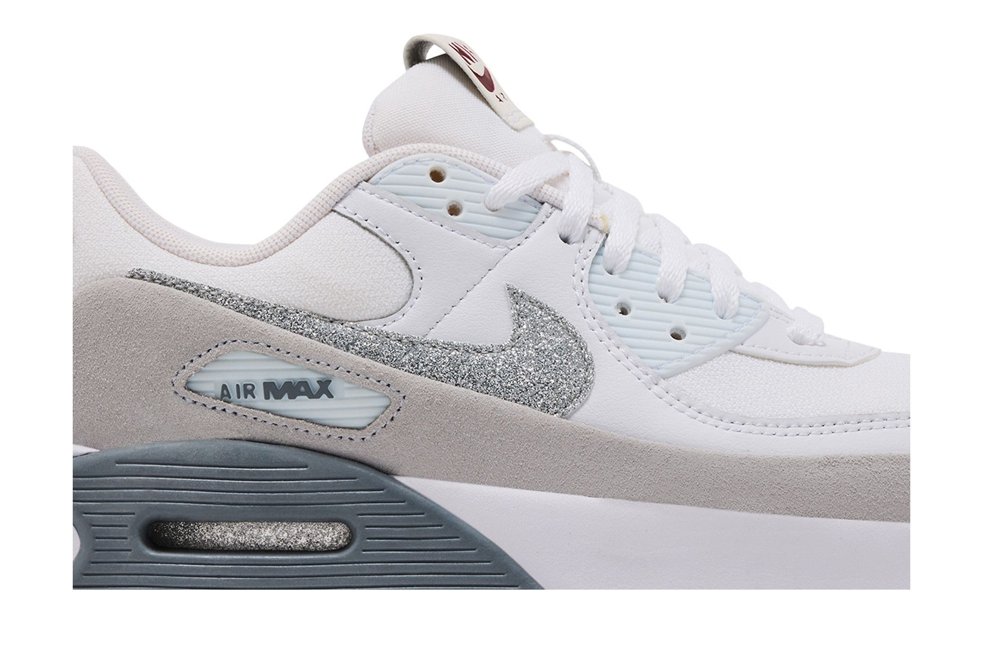 Buy Nike Wmns Air Max 90 LV8 'Glitter Swoosh' - HQ3456 191 | GOAT