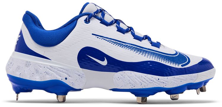 Nike Alpha Huarache Elite 4 Low White Hyper Royal