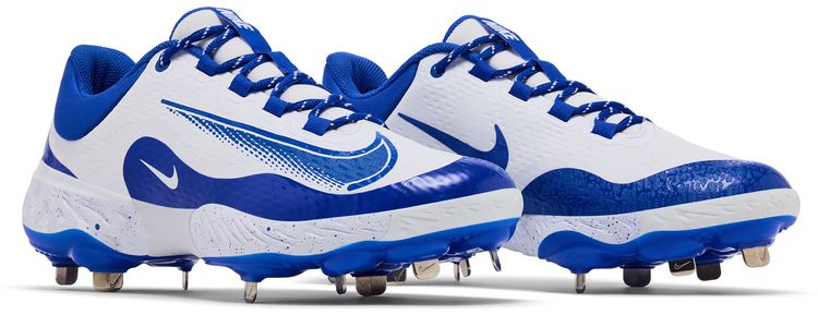 Nike Alpha Huarache Elite 4 Low White Hyper Royal