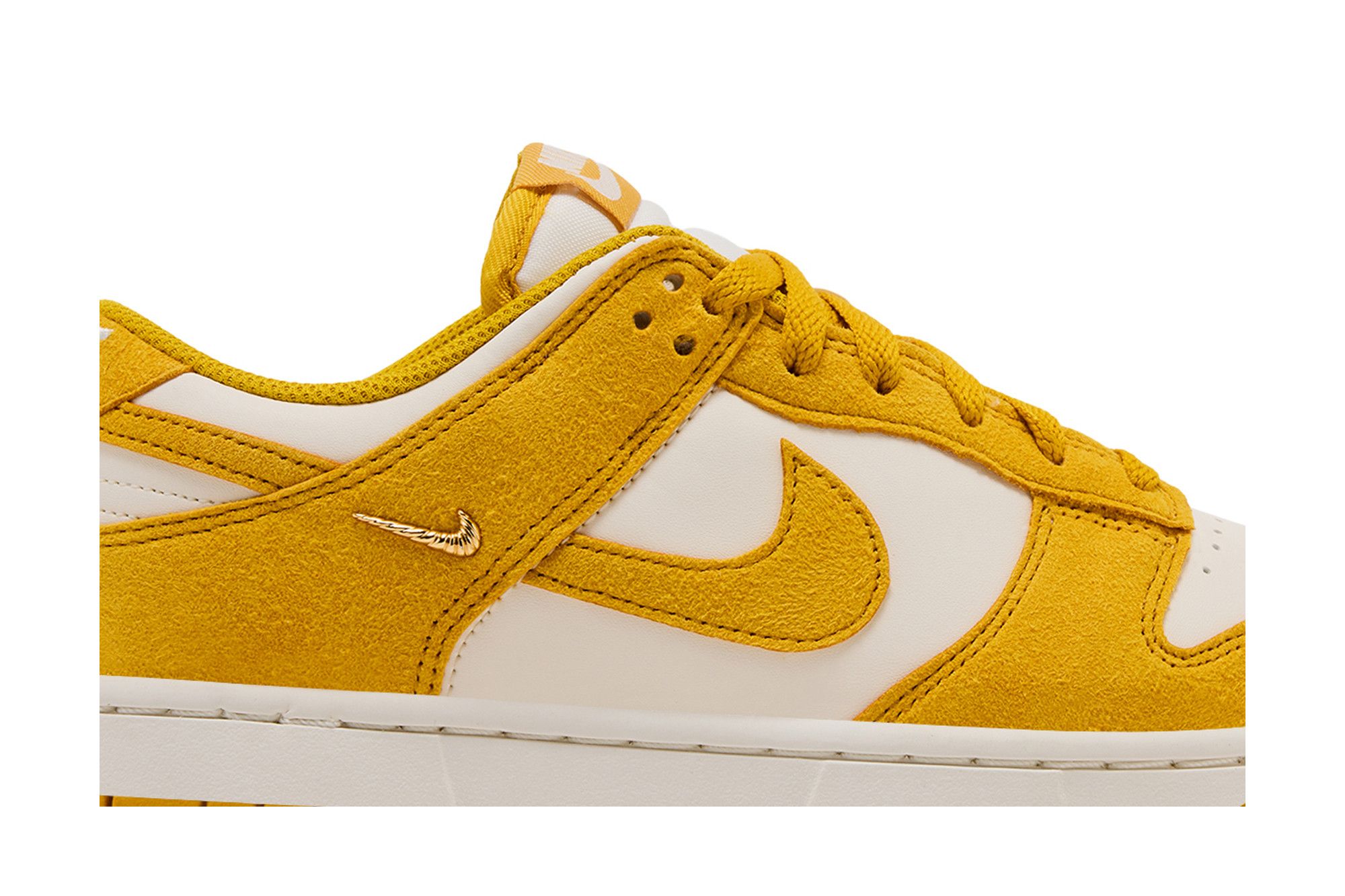 Buy Nike Wmns Dunk Low 'Dark Sulfur Mini Swoosh' - IB4417 101 | GOAT