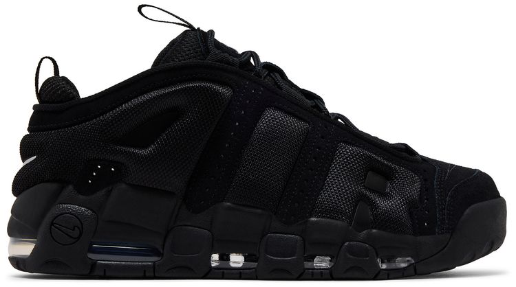Nike Air More Uptempo Low Triple Black