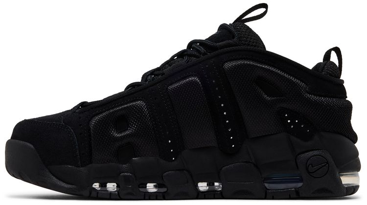 Nike Air More Uptempo Low Triple Black