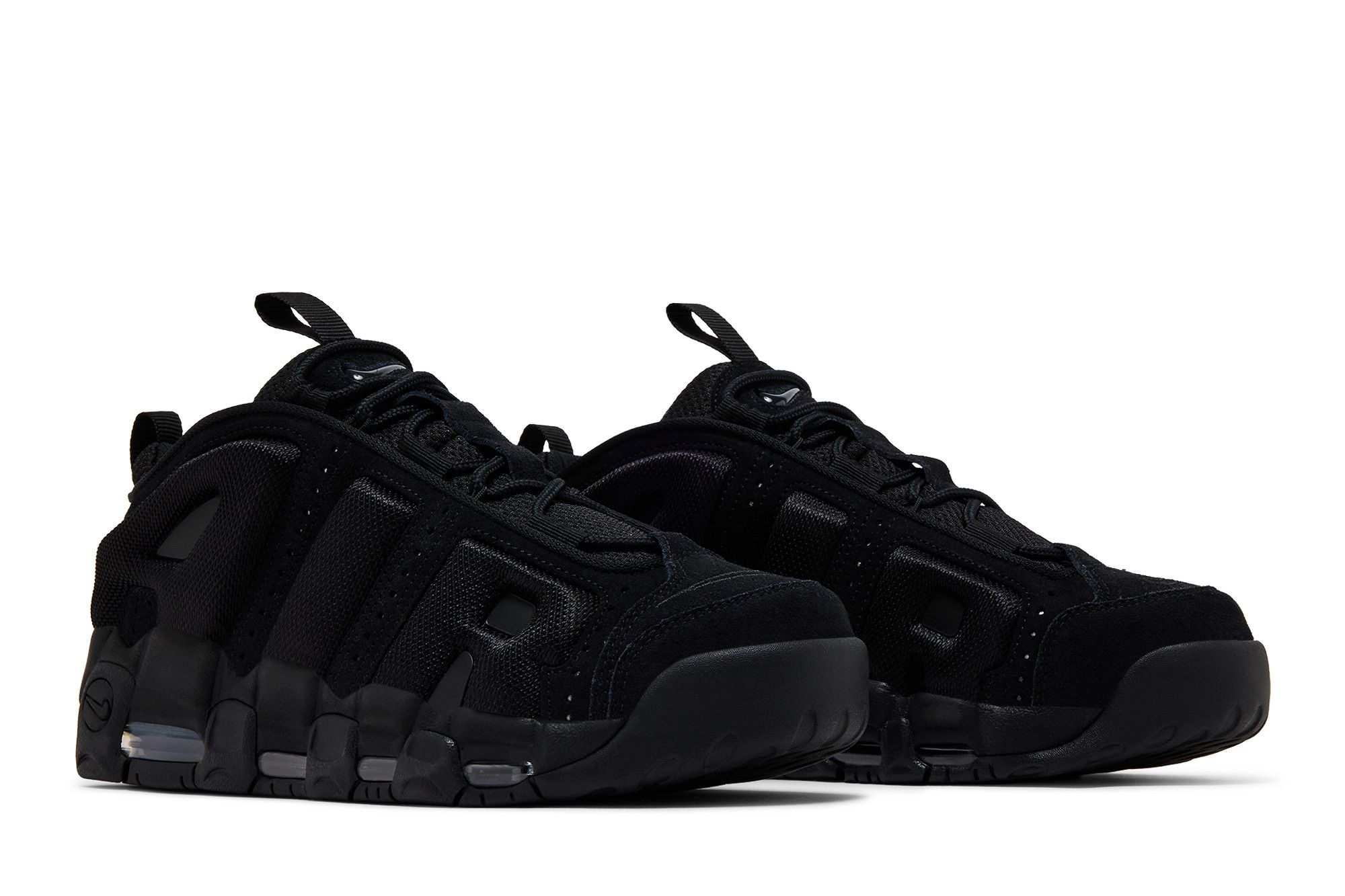 Buy Nike Air More Uptempo Low 'Triple Black' - IM6649 001 | GOAT