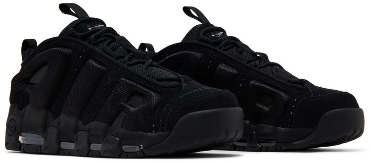 Nike Air More Uptempo Low Triple Black