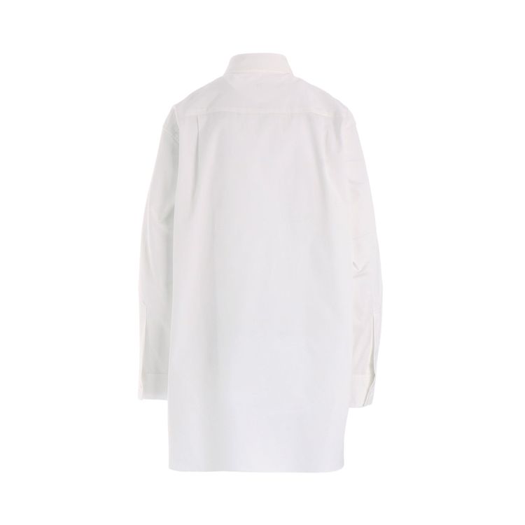 Ys On Left Side Tuck Shirt White