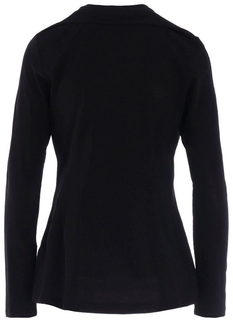 Yohji Yamamoto Draped Jacket Black