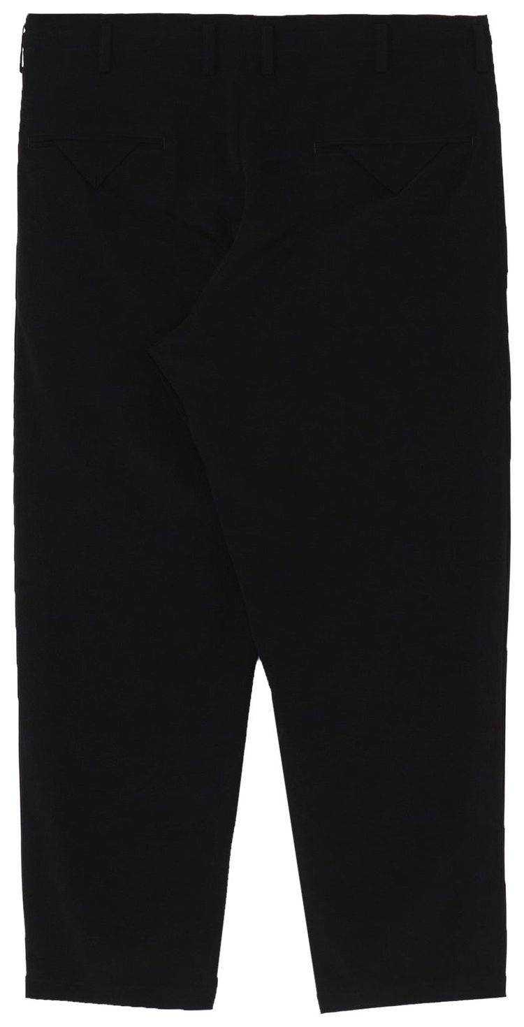 Yohji Yamamoto Pour Homme Triangle Tab Slim Pant Black