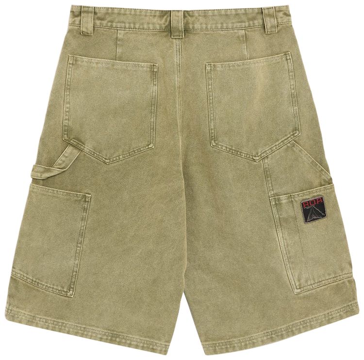 ROA Ash Canvas Shorts Sage Green
