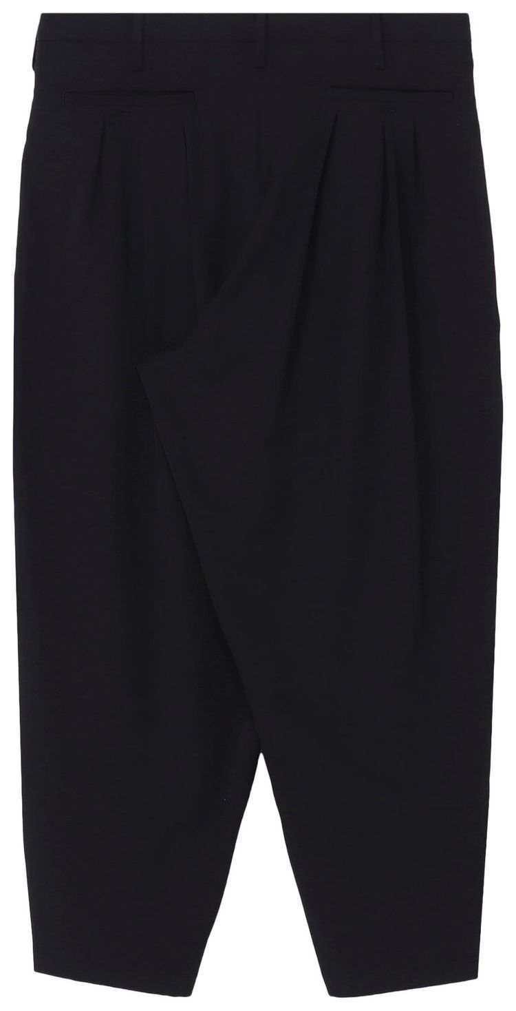 Yohji Yamamoto Pour Homme 12 Tucks Pants Black