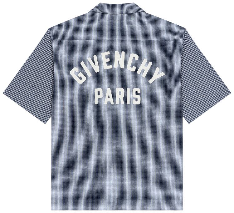 Givenchy Bowling Shirt WhiteBlue