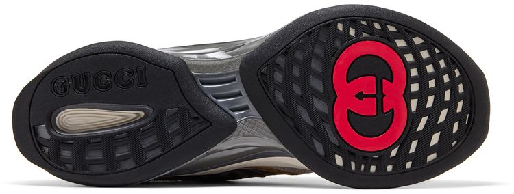 Gucci Run Sneaker Light Grey Brown