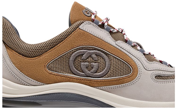 Gucci Run Sneaker Light Grey Brown