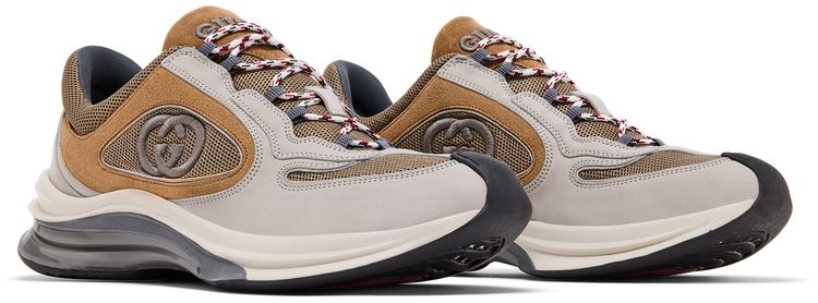 Gucci Run Sneaker Light Grey Brown